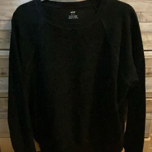 Aerie waffle crewneck sweatshirt